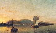 Fitz Hugh Lane Camden Mountains from the South Entrance to the Harbor oil painting picture wholesale